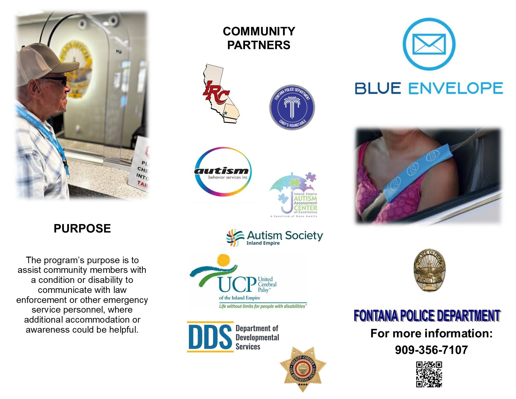 Blue Envelope Brochure ENGLISH